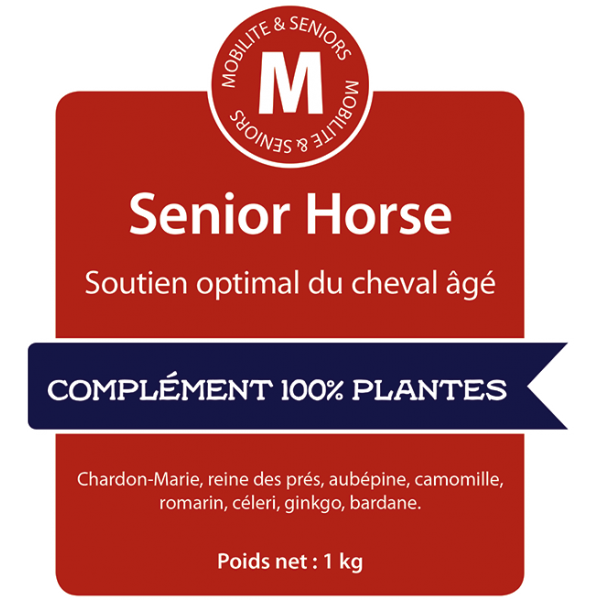 Ingrédients Senior Horse de Hilton Herbs